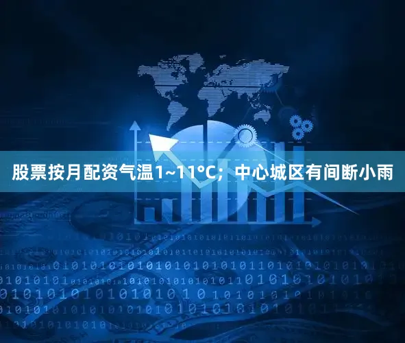 股票按月配资气温1~11°C；中心城区有间断小雨